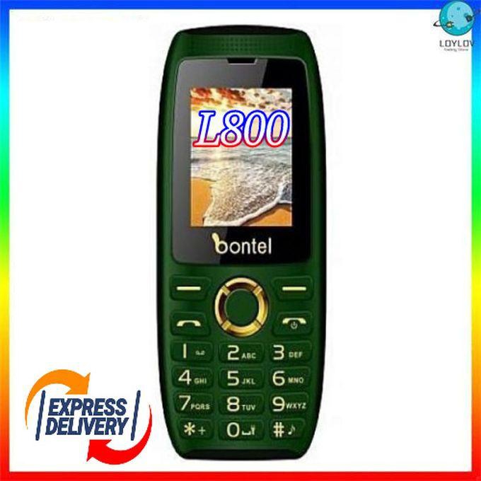 Bontel L800 1.77"Screen,Big Speaker,Power Bank Option 1000MAh - Green