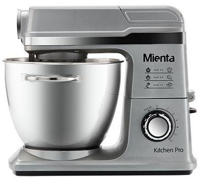 Mienta - Kitchen Machine - Silver Kitchen Pro - KM38121C - 1200W