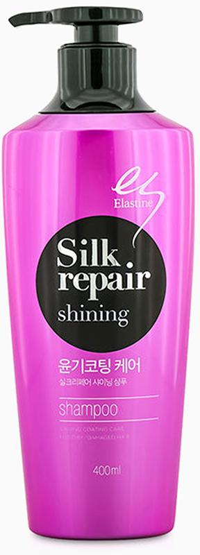 Elastine - Shampoo Silk Repair Shining Shining Coating Care Shampoo (For Dry, Damaged Hair)