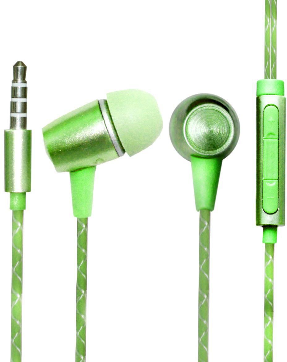 Margoun intense Stereo Handsfree Headset with Microphone for Huawei series - GREEN