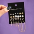 Valentine's Day Gift 12 Pieces Earrings Set New Stud Earrings Women's Fashion Drop Earrings Circular Vertical Stars Tassels Earings Set Gold