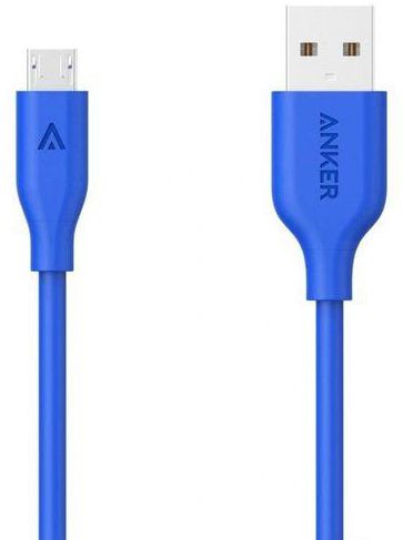 Anker PowerLine - Micro USB to USB Cable - 1.8m - Blue