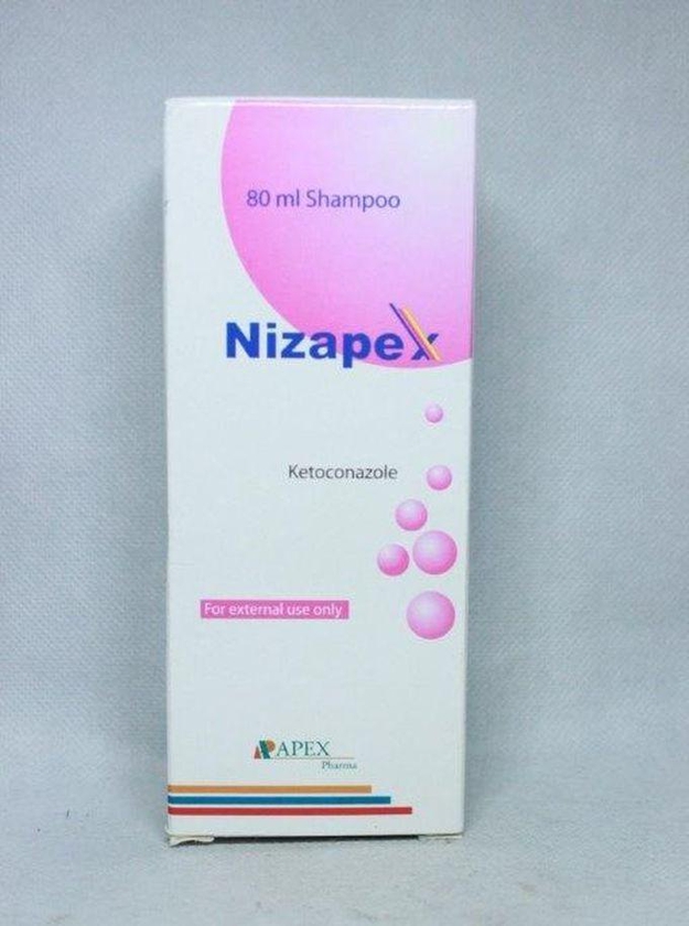 Nizapex Topical Antifungal Shampoo 80 Ml