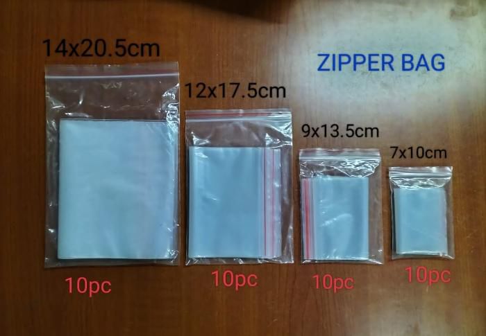 Polythene Zipper Bag