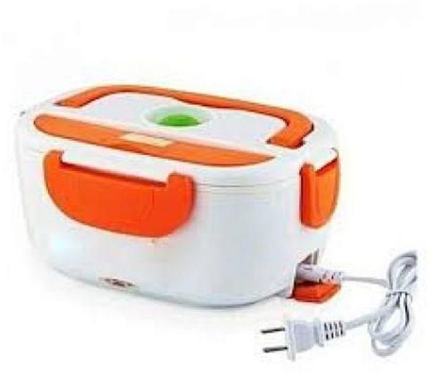 Portable Electric Lunch Box / Food Flask Orange
