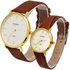 Mysmar MYSW007 For Couple Round Golden Stainless Steel Dial [Analog, Casual Watch]