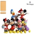 Musical Mouse Action Figure 6-Pieces Collectable Toy Set Collectable Decor | Cake Toppers