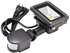 Generic 10W Daylight White 6000-6500k Motion Sensor LED Flood Light With 3-Plug,American Standard,AC85-265V,Black