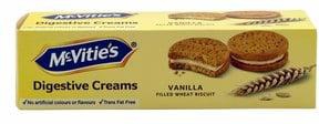 McVitie's Digestive Vanilla Cream Filled Wheat Biscuits 100 g