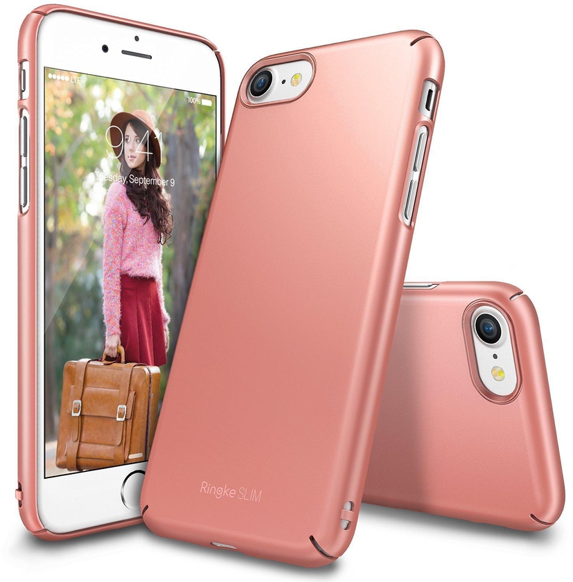 Rearth Ringke Slim Premium Case Cover for Apple iPhone 7 - Rose Gold