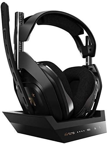 ASTRO Gaming A50 Wireless + Base Station for Xbox Series X | S, Xbox One & PC - Black/Gold