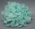 Fashion Green Crystallione-Vintage Burn Edge Chiffon Flower For Children Hair Accessories Artificial Fabric Flowers For Headbands