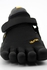 فيبرام فايف فينغرز - حذاء بأصابع لون أسود
