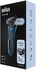 Braun SensoFlex Wet &amp; Dry Electric Shaver with Travel Case - Blue - 60-B1000S