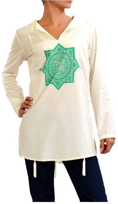 White Cover Up Tunic