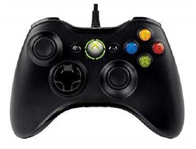 Microsoft XBOX 360 pad wired-controller PC and Xbox Black