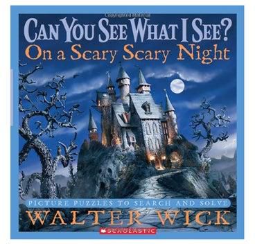 Can You See What I See?: On a Scary Scary Night: Picture Puzzles to Search and Solve Hardcover English by Walter Wick - 2008