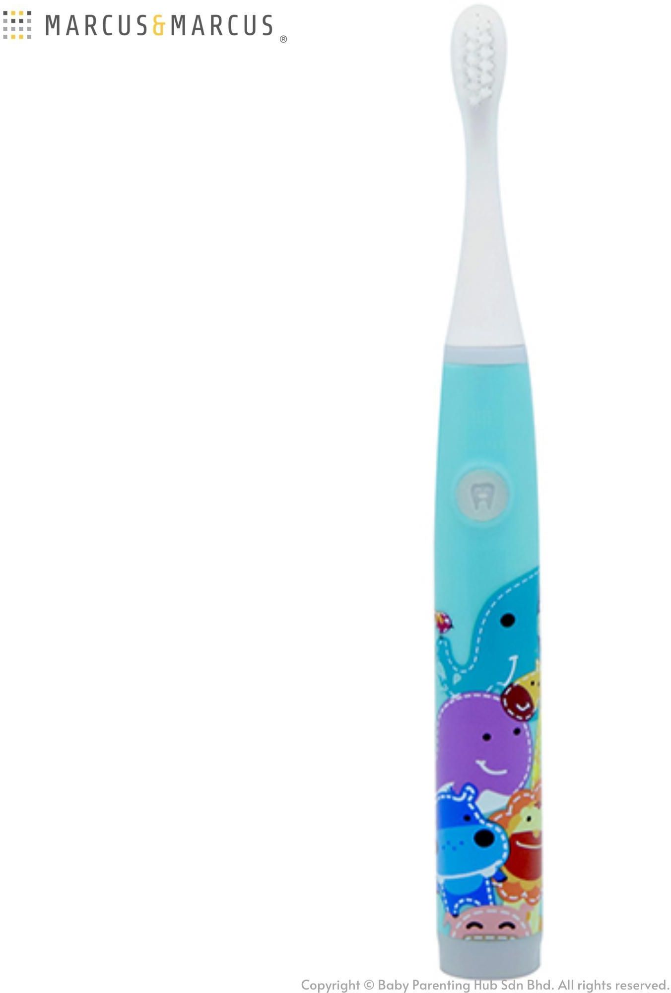 Marcus &amp; Marcus Kids Sonic Electric Toothbrush 3yrs+ (Blue - Pink)