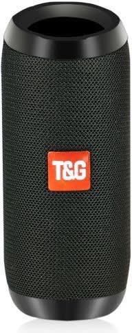T&G - Portable 117 Waterproof Bluetooth Speaker - Black