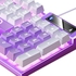 Gaming Keyboard USB LED Lighting For Game Office , White