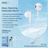 Remax RM-522I (IPH) WIRED EARPHONES FOR MUSIC & CALL (1.2M)