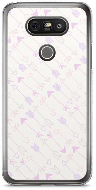 Plastic Case For LG G5 White/Purple