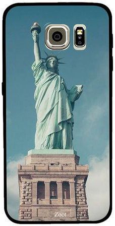 غطاء حماية واقٍ لهاتف سامسونج جالاكسي S6 نمط تمثال الحرية بنيويورك