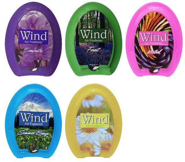 Wind Airfreshner Set Of 5 Fragrances