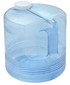 ابريق بلاستيكي سعة 1 جالون/4 لتر لتقطير المياه، زجاجة تجميع بلاستيكية بديلة، حاوية مياه للتقطير، متوافقة مع معظم أجهزة تقطير المياه على سطح الطاولة