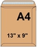 Brown Envelopes, 90gsm, (A4) 13" x 9" [Pack/250]