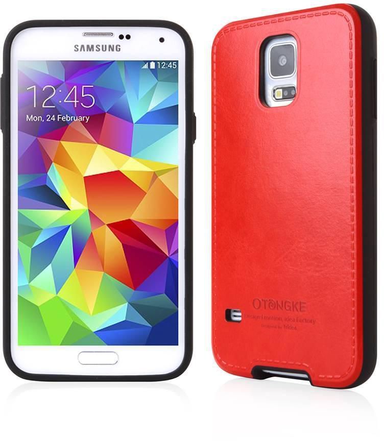 Tridea Italian Tongke Case For Samsung Galaxy S 5- Red