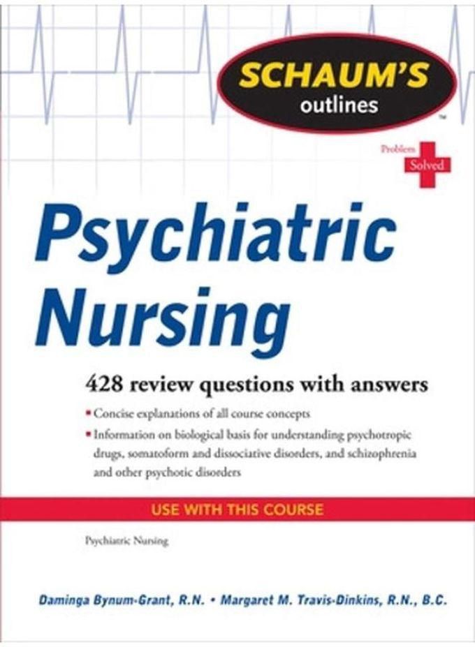 Mcgraw Hill Schaum s Outline of Psychiatric Nursing Ed 1