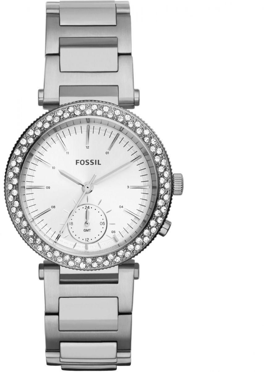 فوسيل ES3849P يوربان ترافيلر ساعة بسوار معدني للنساء
