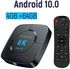 Transpeed Android 10.0 TV Box with Bluetooth 6K 3D Wifi 2.4G & 5.8G 4GB RAM 64G Play Store Very Fast Top Box
