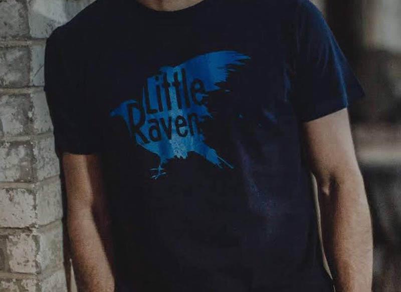 Little Raven T-shirt in Blue