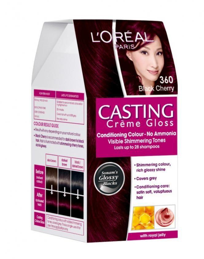 L'Oreal 360 Casting Crème Gloss Hair Color - Black Cherry