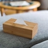 Wooden Tissue Box.
