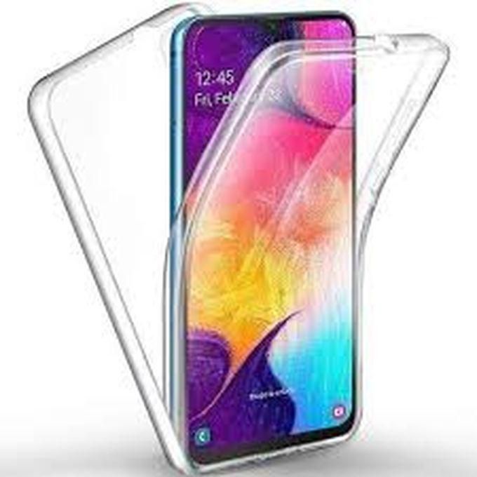 Samsung Galaxy A10 360 Full Case Transparent Front And Back Case