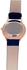 ساعة يد بعقارب مع سوار من الجلد طراز 2013325 للرجال