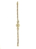XP Jewelry Flowers Strassy Bracelet - Gold