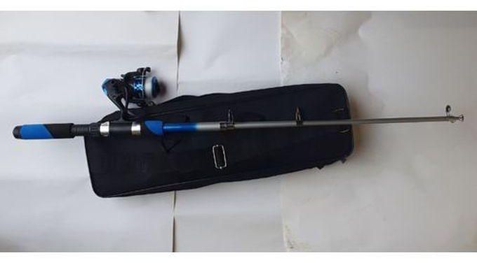 Lixada Fishing Tackle Set With 2.1m Telescopic Fishing Reel Rod