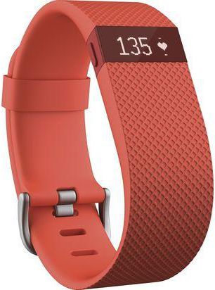 Fitbit Charge HR Activity Tracker+ Heart Rate Large, Tangerine