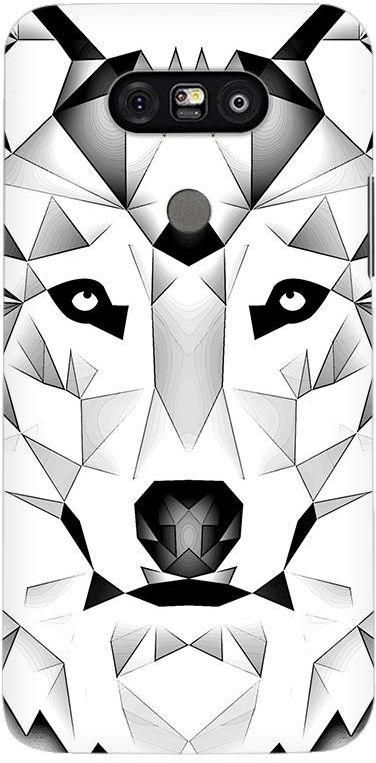 Stylizedd LG G5 Premium Slim Snap case cover Matte Finish - Poly Wolf