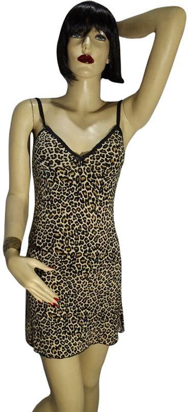 Chemise For Women - Yellow And Black, Small