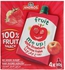 Andros Fruit Me Up Apple And Strawberry Puree 90g Pack of 4