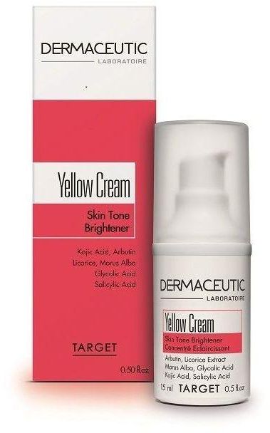 Dermaceutic Yellow Cream Skin Tone Brightener - 15ml