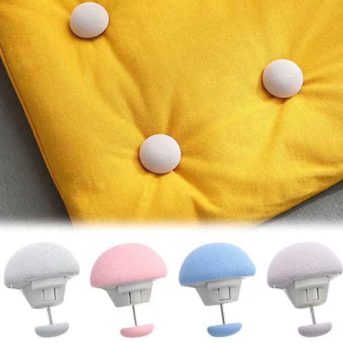4pcs Cute Mushroom Shaped Bed Sheet Clip.