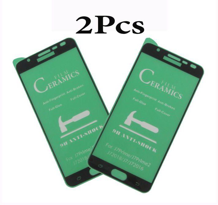 Flexible Unbreakable Matte Ceramics Screen Protector For Samsung Galaxy J7 Prime - Two Pieces