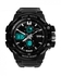 Skmei 0990 Rubber Digital Watch - for Men - Black