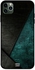 غطاء حماية واقٍ لهاتف أبل آيفون 11 برو ماكس نمط أسود وأخضر داكن